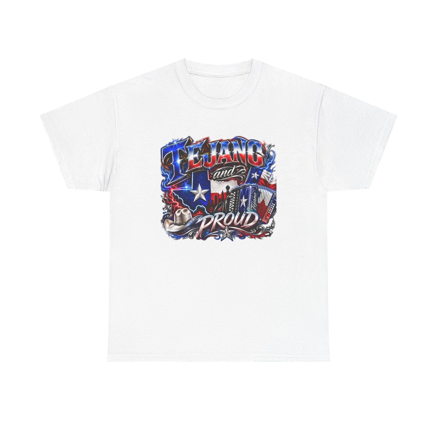 Texas Proud T-Shirt — Patriotic Lone Star Graphic Tee