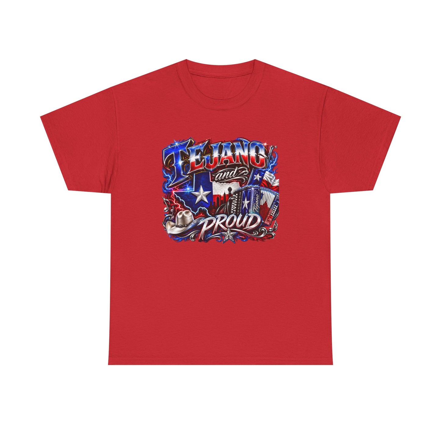 Texas Proud T-Shirt — Patriotic Lone Star Graphic Tee