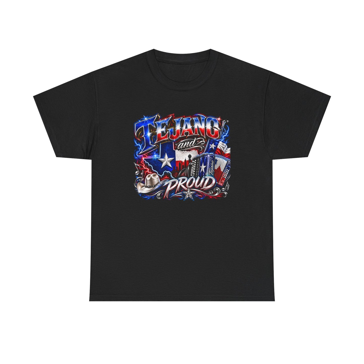 Texas Proud T-Shirt — Patriotic Lone Star Graphic Tee