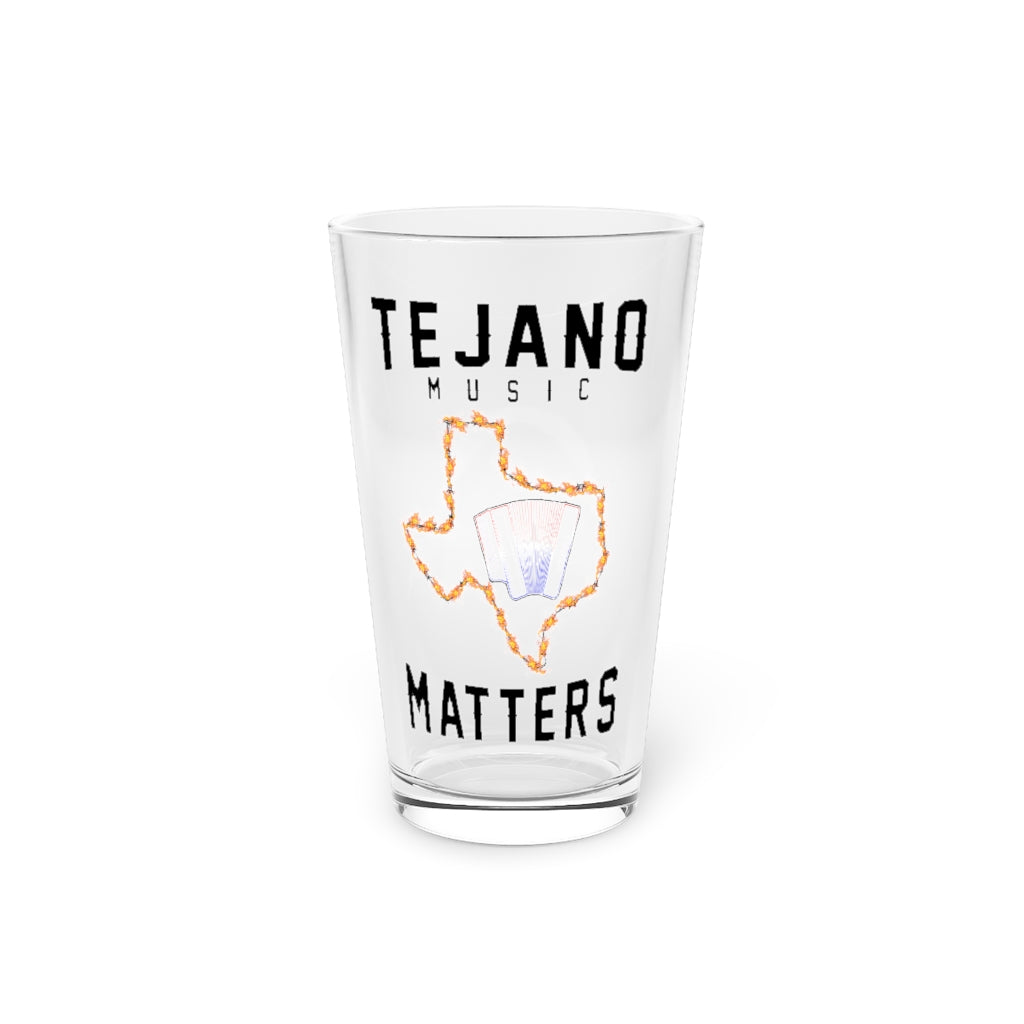 Tejano Music Matters Beer Glass