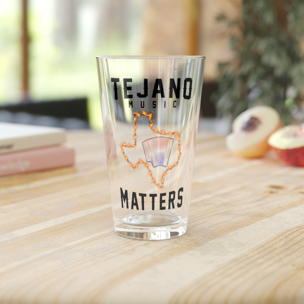 Tejano Music Matters Beer Glass