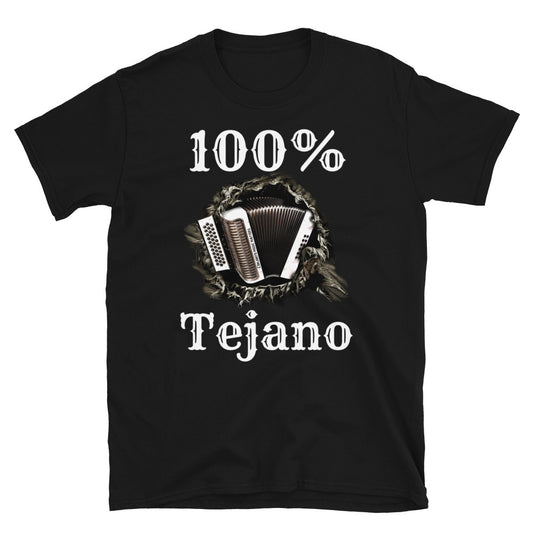 100% Tejano blk tee