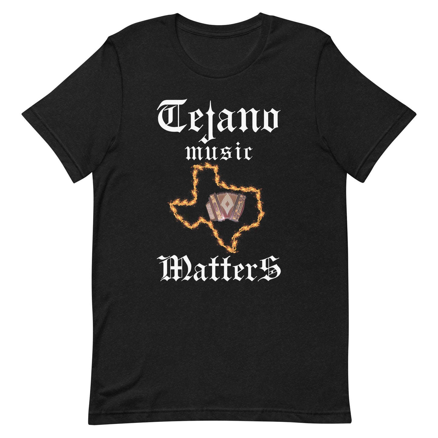 Tejano Music Matters t-shirt ( Olde English Edition )